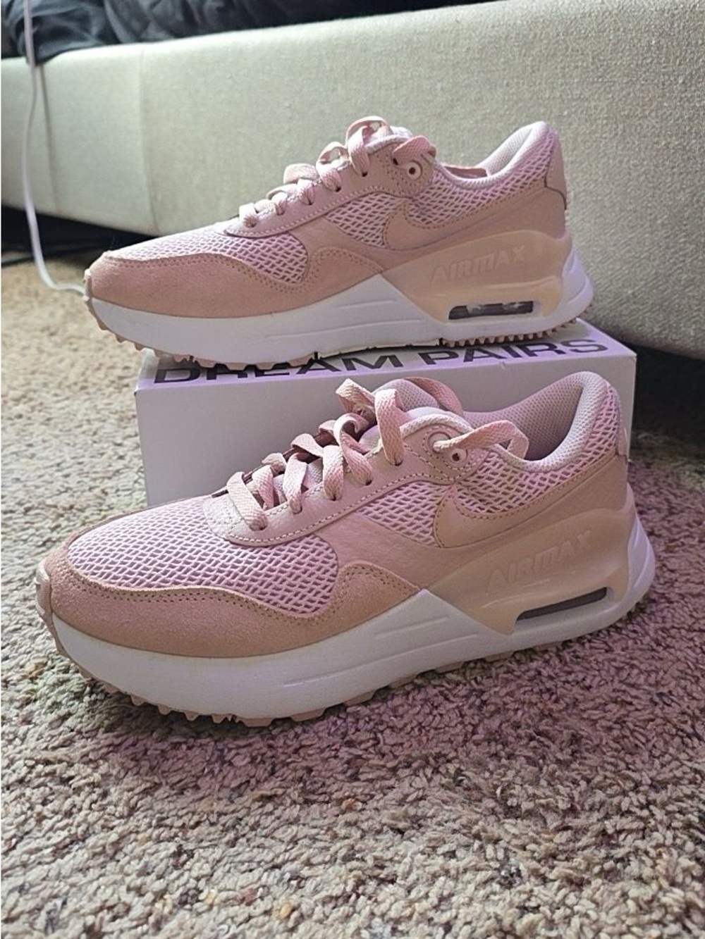 Nike Women’s Air Max Sneakers - Blush Pink